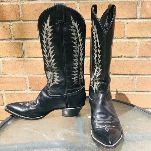 Tony Lama Shoes - Vintage Leather Western Boots | Tony Lama